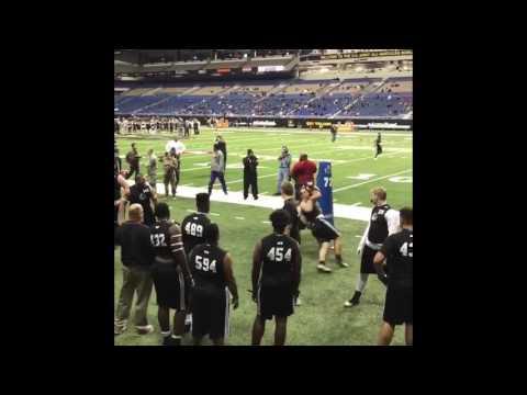 Video of US Army Combine 1v1