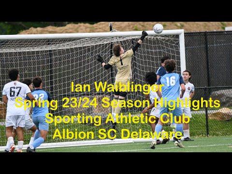 Video of Ian Waiblinger Spring 23/24 Season Highlights