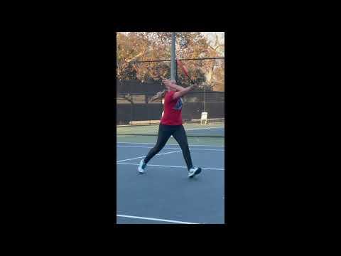 Video of Hannah Lewis tennis highlights January 2024 