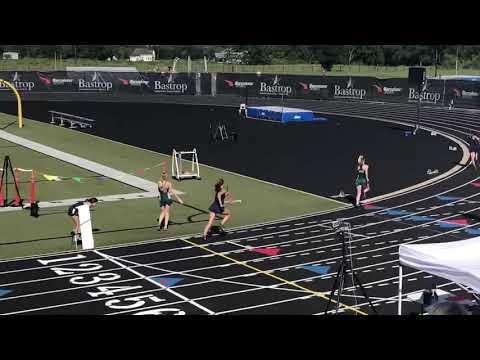 Video of 4x400 anchor freshman 2019