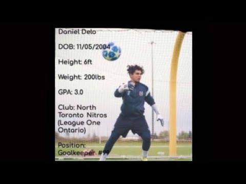Video of Daniel Delo 2021 Game Highlights North Toronto Nitros League 1 