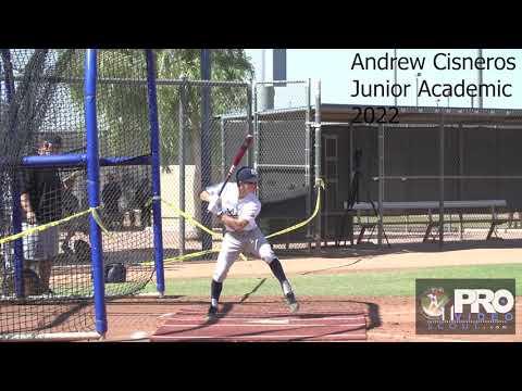 Video of Andrew Cisneros - Junior All-Academic Showcase 