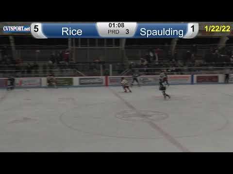 Video of Rice V Spaulding 1/22/22