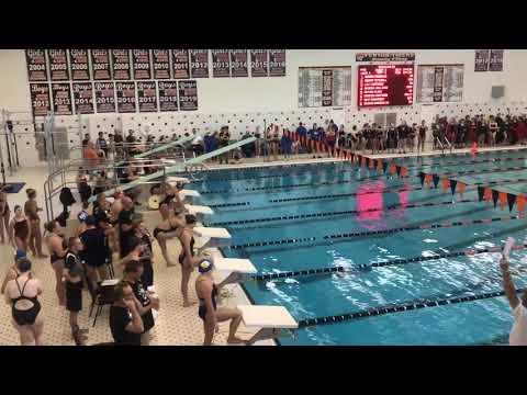 Video of 200 IM (lane 4)