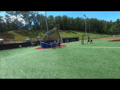 Video of Micah Stewart Baseball camp 8/16/20