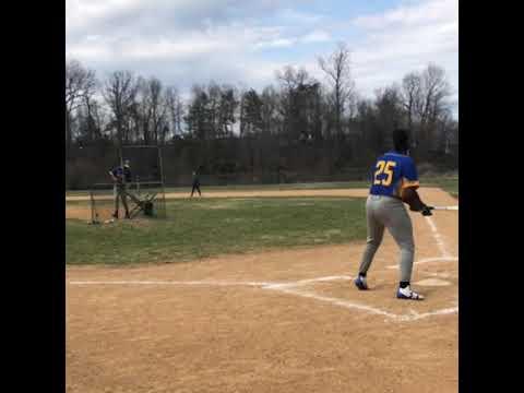 Video of Taking batting practice before my game⚾️🔥