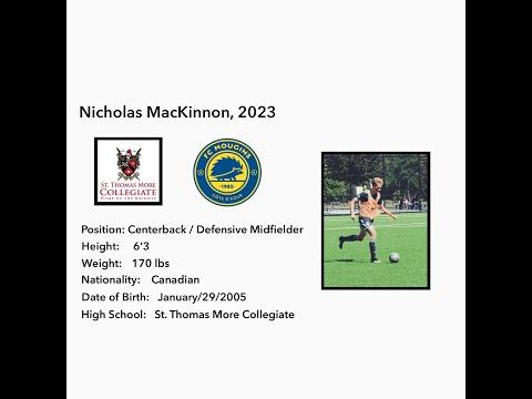 Video of Nicholas MacKinnon Game Footage July/August 2021