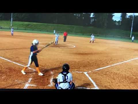 Video of Paige Bell #10 2022 Northeast States June 26 27 Strikeouts and Hitting