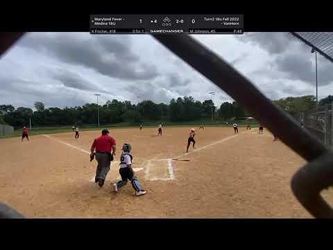 Video of Ava Hurley (#4) play @2B