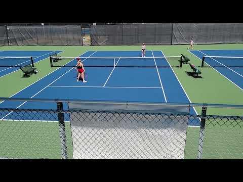 Video of Doubles Match Performance Camp at Harvard (Elizabeth Gardner - in red and black)