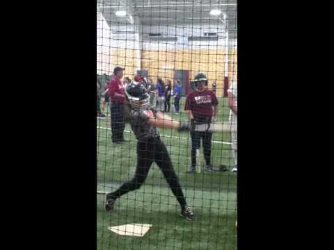 Video of Katelyn White Hitting Session