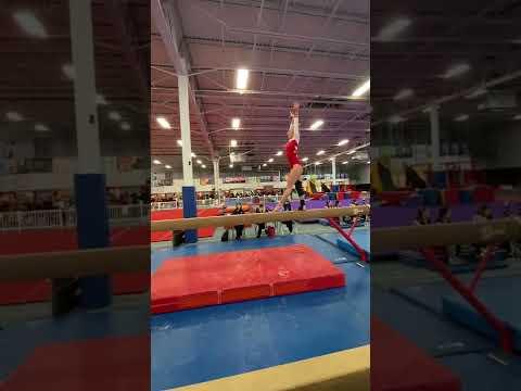 Video of Sophomore year beam routine 2022