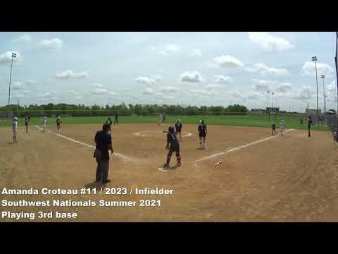 Video of Amanda Croteau #11 / 2023 / SW Nationals highlights