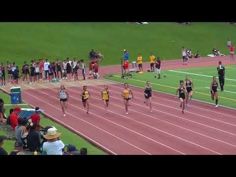 Video of 100m Ruby Tuesday Invitational March 31, 2018