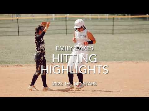 Video of Emily Eakes 2023 Hitting Highlights 