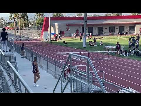 Video of 3/27/24 @ PSHS 300m H  