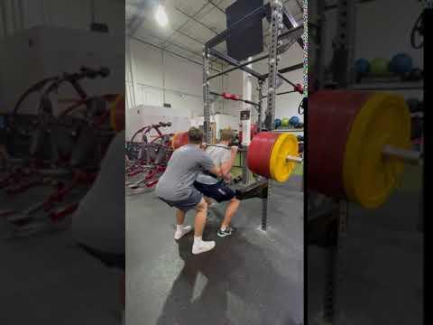 Video of 2 Cian Jones Squat 365lb Dec 2020