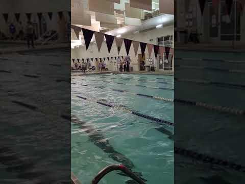 Video of 100 Free 2/10/21