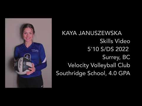 Video of Kaya Januszewska Class of 2022 Skills Video