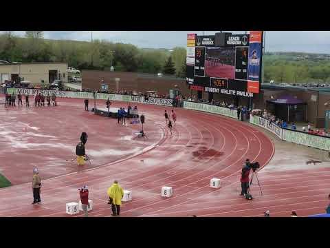 Video of 4x800 state champions 159.40 split 1st leg