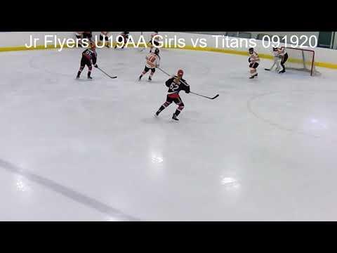 Video of Jr Flyers u19aa Girls Vs Titans 091920