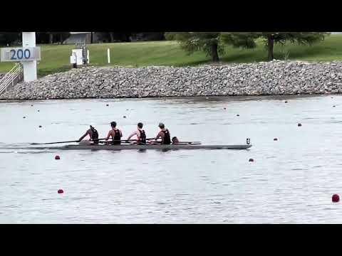 Video of Ian Bogan Rowfest 2024 - Penn AC Gold Stroke 4+ A and V8 B