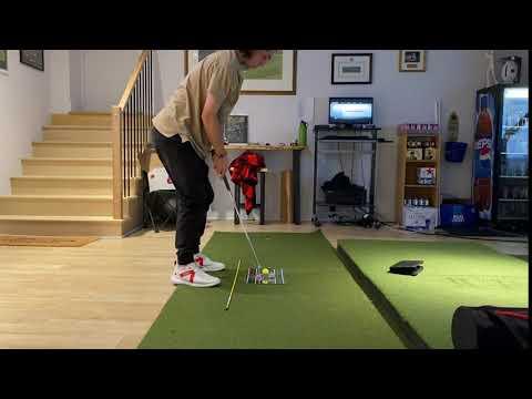 Video of Putting stroke down the line