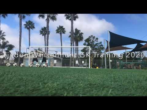 Video of Tjaden Whisenhunt-Goalkeeper Training 2020