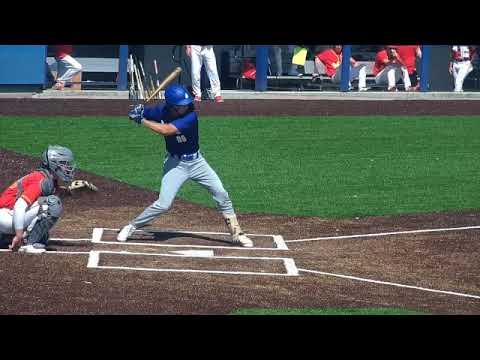 Video of Taking outside pitch oppo for a stand up double