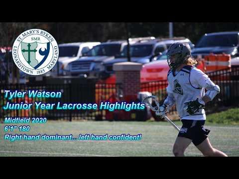 Video of Tyler Watson Junior Year Highlights