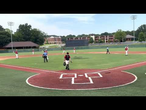 Video of Sam Alessi hits Homerun in Local Tournament at Wingate University