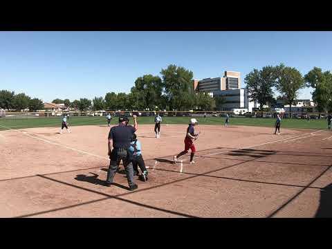 Video of Maggie pitching two innings 9.11.21