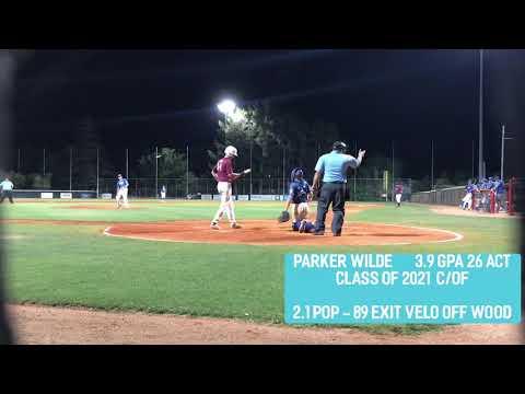 Video of Parker Wilde 2021 Recruiting Video 