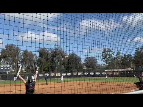 Video of Homerun Santiago Canyon College