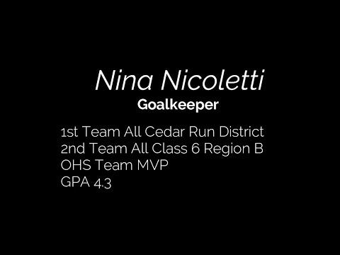 Video of Nina Nicoletti - Highlights - Patriot Game