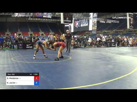 Video of 2019 USMC USAW Junior And Cadet National Championships - 100 Lbs Rnd Of 32