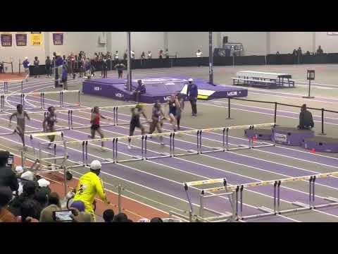 Video of LHSAA Indoor Meet60mH