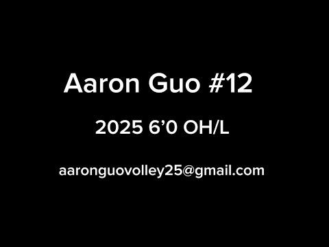 Video of Aaron Guo #12 2024 School Season Highlights