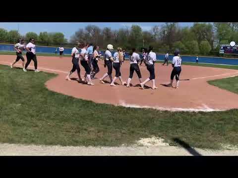 Video of 5/1/2021 Home Run against Bartlett HS - Madison Kuban