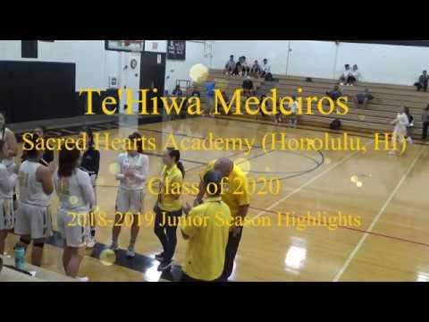 Video of Te'Hiwa Medeiros Junior Highlights 2018-2019