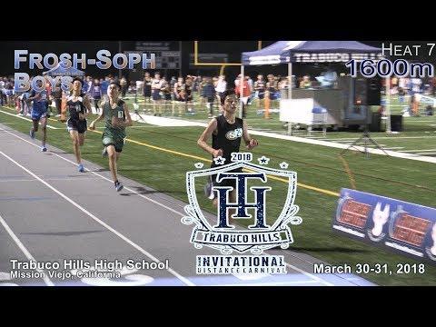 Video of 2018 TF - Trabuco Invite - 1600 (FrSoph Boys, Heat 7 [of10])