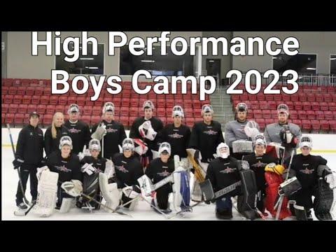 Video of Nolan Morena @northernelitegoaltending 2023 High Performance Goalie Camp Video