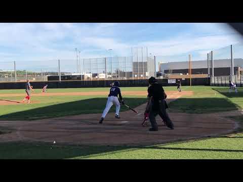 Video of A. Russell hits a single to RF during game vs Woodbridge HS at Portola HS Field