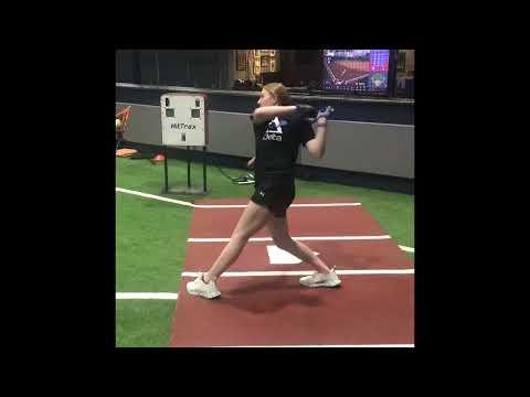 Video of Kayla Knaak 2025 Grad. Hittrax BP & Fielding. February 2024