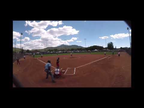 Video of Sara Phillip pitching in 16u/18u tournament