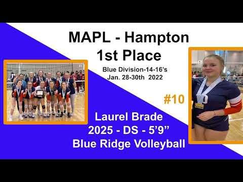 Video of MAPL-Hampton-1st- Laurel Brade-DS