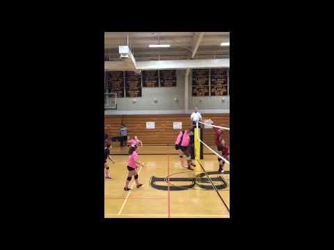 Video of Volleyball junior year high lights (Libero)