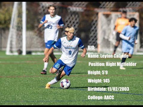 Video of Leyton Calzado AACC Freshman Highlights