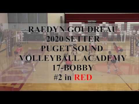 Video of Raedyn Goudreau c/o 2020 5'11" Setter - Puget Sound Volleyball Academy Bobby-17