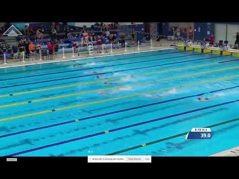 Video of Lane 5 - Provincial Bronze Medalist 100m Freestyle - Ontario Swimming Championships - Summer 2023